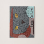 Sweet Cat Love tirage puzzle (Vertical)