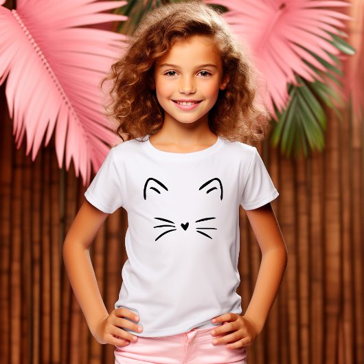 Sweet Cat Whiskers T-shirt