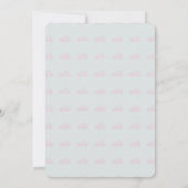 Sweet Celebration Anniversaire Invitation (Dos)