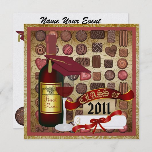 Sweet Celebration - SRF Kaart (Voorkant / Achterkant)