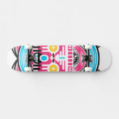 Sweet Chacater Vector Illustration skateboard de p (Horz)