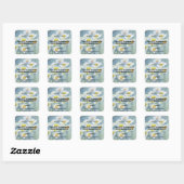Sweet Chamomile Soap Square Sticker (Vel)