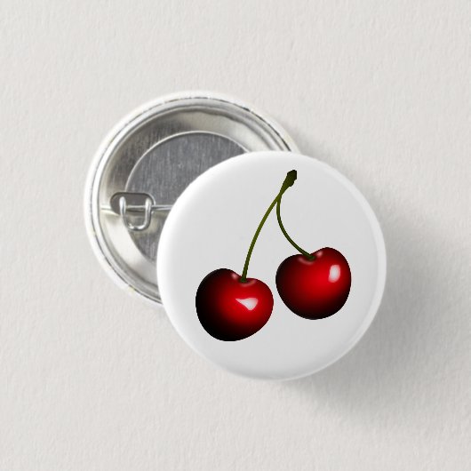 Sweet Cherries Button (Voorkant /achterkant)