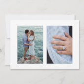 Sweet Cherry Blossom Crest Save The Date (Achterkant)