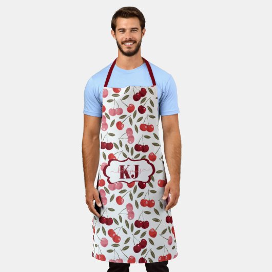 Sweet Cherry Pattern | Monogram Schort (Gedragen)