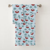 ❄️ Sweet Cherry Snowfall Collection Bad Handdoek (Insitu)