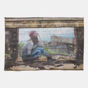 Sweet Childhood Memories Graffiti Theedoek