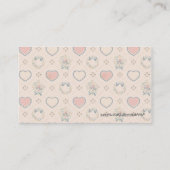 Sweet Children's Calling Card Contactkaartje (Achterkant)