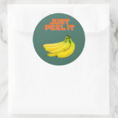 Sweet Choice Banana Stickers – Hand-Drawn Cute (Sac)