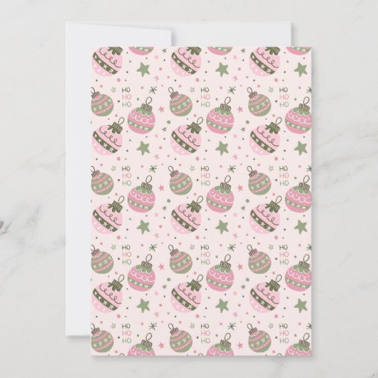 Sweet Christmas Party Invitation (Devant)