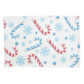 Sweet Christmassy Snoep Bar Pattern Kussensloop