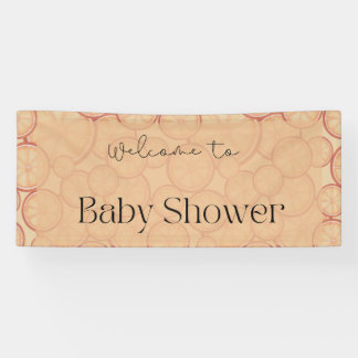 Sweet Citrus Bliss: een frisse nieuwe beginnende b Spandoek