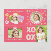 Sweet Classroom Valentine's Day Custom Carte photo (Devant)