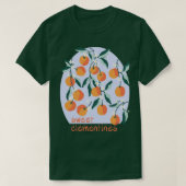 Sweet Clementines Bleu TShirt (Design devant)
