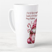 Sweet Cocoa Santa Gnome Latte Mok (Linkerhoek)