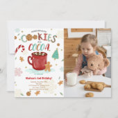 Sweet Cookie Anniversaire Photo Invitation (Devant)