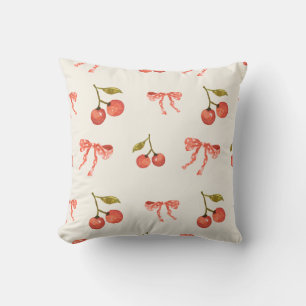 Sweet Coquette Patroon Vrouwelijk Ontwerp Kussen