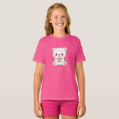 Sweet & Cozy Bear Kids T-Shirt (Voorkant volledig)