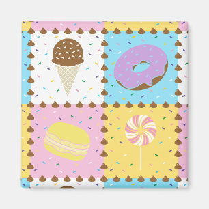 Sweet Cravings Magnet Magneet