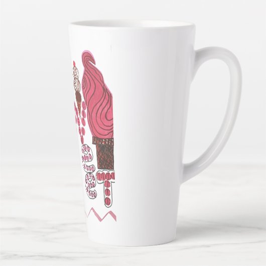 Sweet Cream  Latte Mok (Rechts)