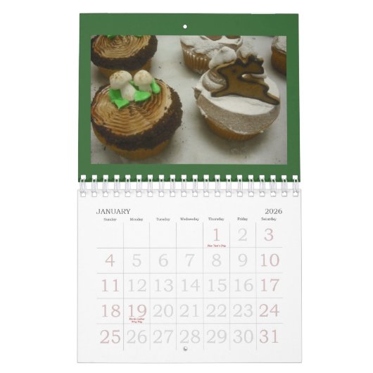 Sweet Creations Kalender (Jan 2026)
