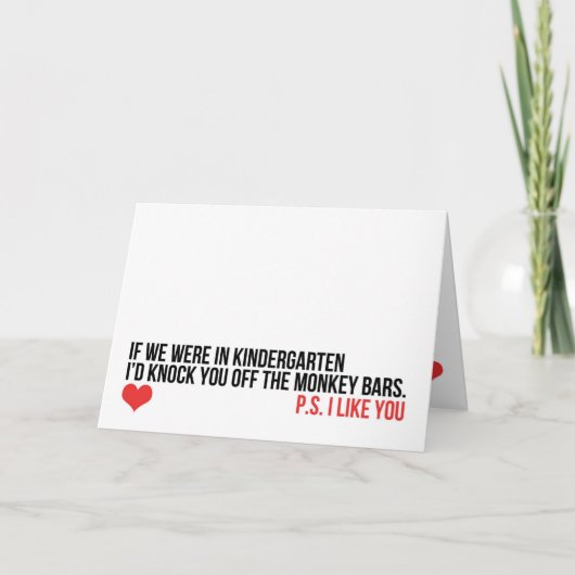 Sweet Crush Feestdagen Kaart (Voorkant)