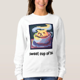 sweet cup of tea, pixelart, Pixel Art, shirt