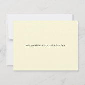 Sweet Cupcake 3e anniversaire Invitation (Dos)