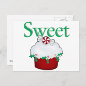 Sweet Cupcake Briefkaart (Voorkant / Achterkant)