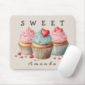 SWEET Cupcake Mousepad Muismat (Met muis)
