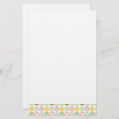 Sweet Cupcake Pattern Stationery Briefpapier (Voorkant / Achterkant)