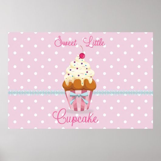 Sweet Cupcake-Poster Poster (Voorkant)