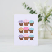 Sweet Cupcakes Briefkaart (Staand voorkant)