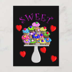 Sweet Cupcakes Gifts Briefkaart