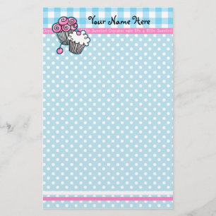 Sweet Cupcakes Stationery Briefpapier