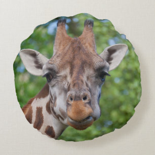 Sweet Curios-Giraffe Rond Kussen