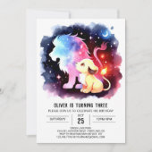 Sweet Custom Lion Verjaardag Kaart (Voorkant)