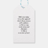 Sweet Cute Baking Tools Art Cadeaulabel (Achterkant)