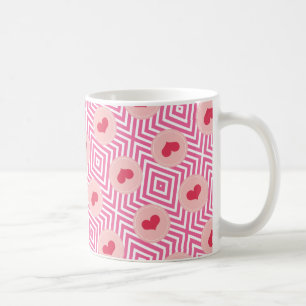 Sweet Cute Love Pink Stripes Valentine's Day Mug