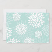 Sweet Dahlias Wedding Save The Date (Achterkant)