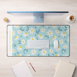 Sweet Daisies patroon gepersonaliseerd Bureaumat