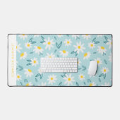 Sweet Daisies patroon gepersonaliseerd Bureaumat (Keyboard & Muis)