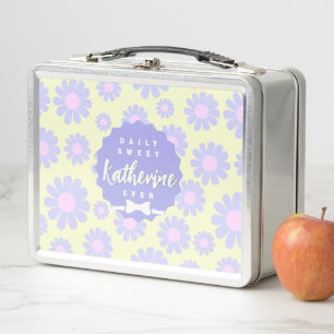 Sweet Daisy Baby Pastel Beige Paarse Roze