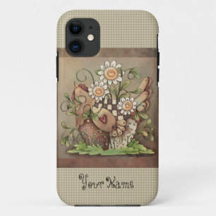 Sweet Daisy Hen iPhone 5/5S 11 Hoesje