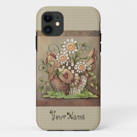 Sweet Daisy Hen iPhone 5/5S Case-Mate iPhone Case (Achterkant)