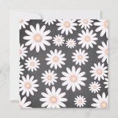 Sweet Daisy Neutral Baby shower Invitation (Dos)