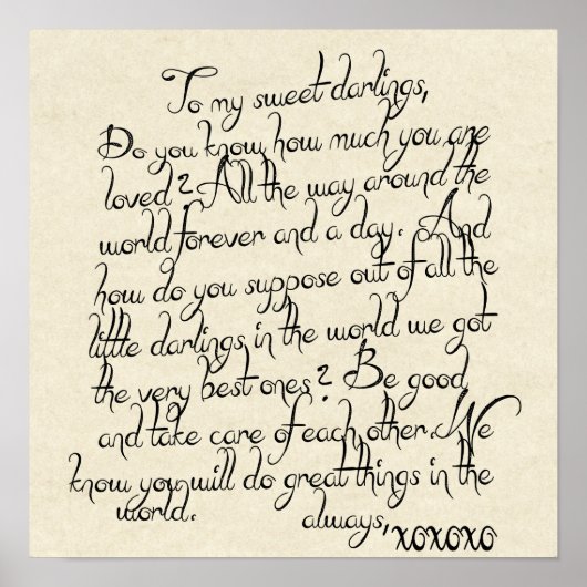 Sweet Darlings Poster (Voorkant)