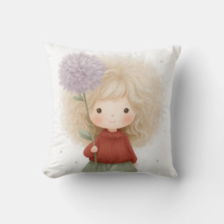 Sweet Daydream - Whimsical Girl Coussin