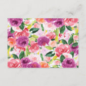 Sweet Deer Maman Et Carte De Baby shower (Dos)