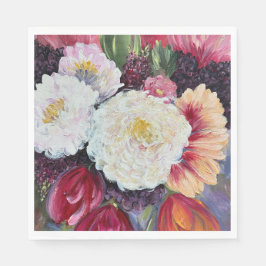 Sweet Delight abstract flower painting design Servet